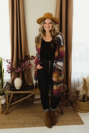 Wool Multi Cardi
